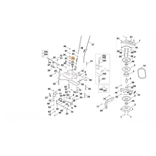 STIHL   Sprężyna dociskowa 6170 162 7700